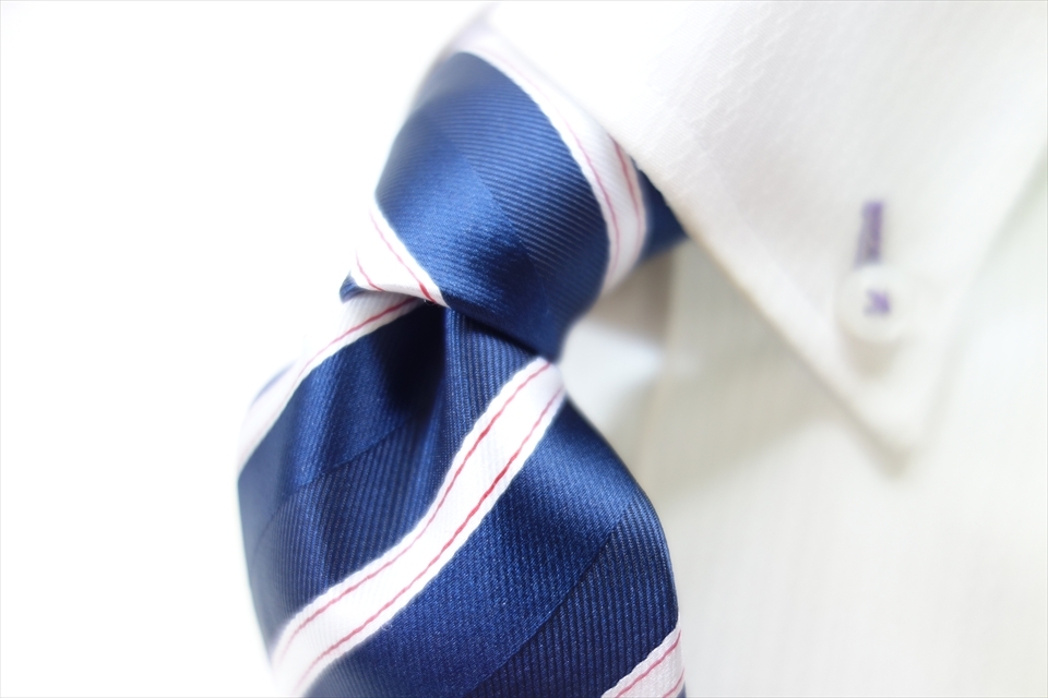 8522◆ブリックハウス BRICK HOUSE ストライプ柄 ネクタイ拍卖