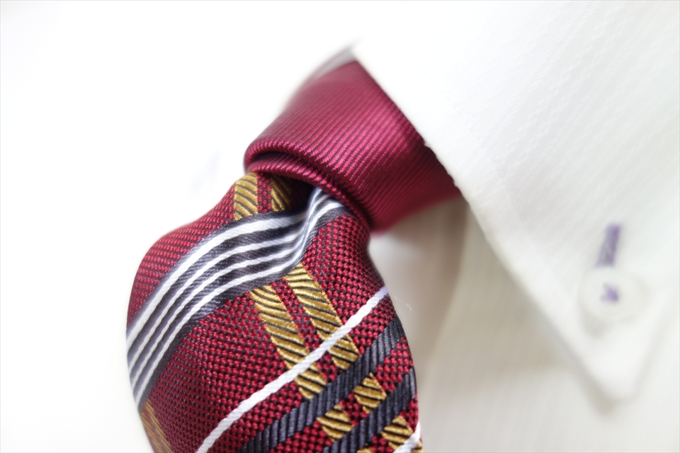 8536◆ブリックハウス BRICK HOUSE チェック柄 シルクスリムネクタイ拍卖