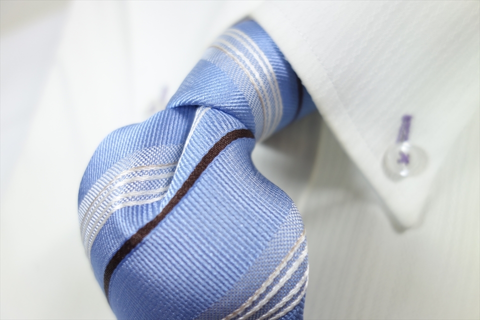 8587◆マーク・コスターMARCCOSTAR ストライプ柄 シルクネクタイ拍卖