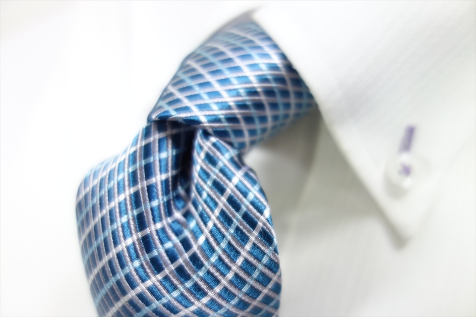 8625◆ブリックハウス BRICK HOUSE 格子柄 シルクネクタイ拍卖