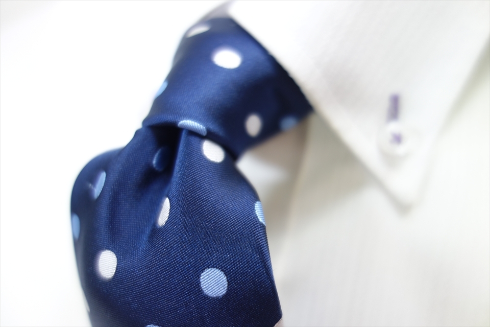 8686◆ブリックハウス BRICK HOUSE ドット柄 ネクタイ拍卖