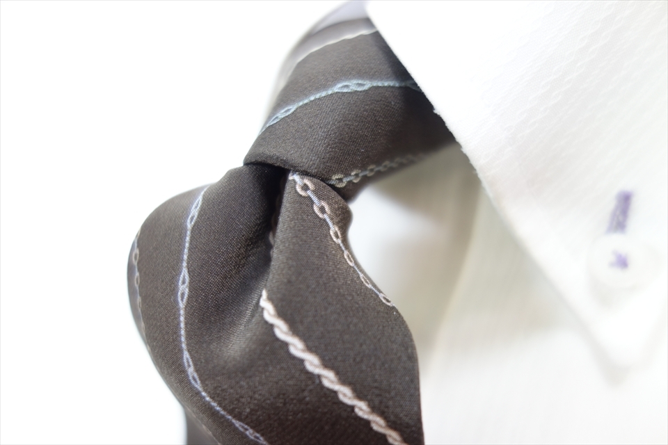 8689◆イタリア製 シャネル CHANEL ストライプ柄 シルクネクタイ拍卖