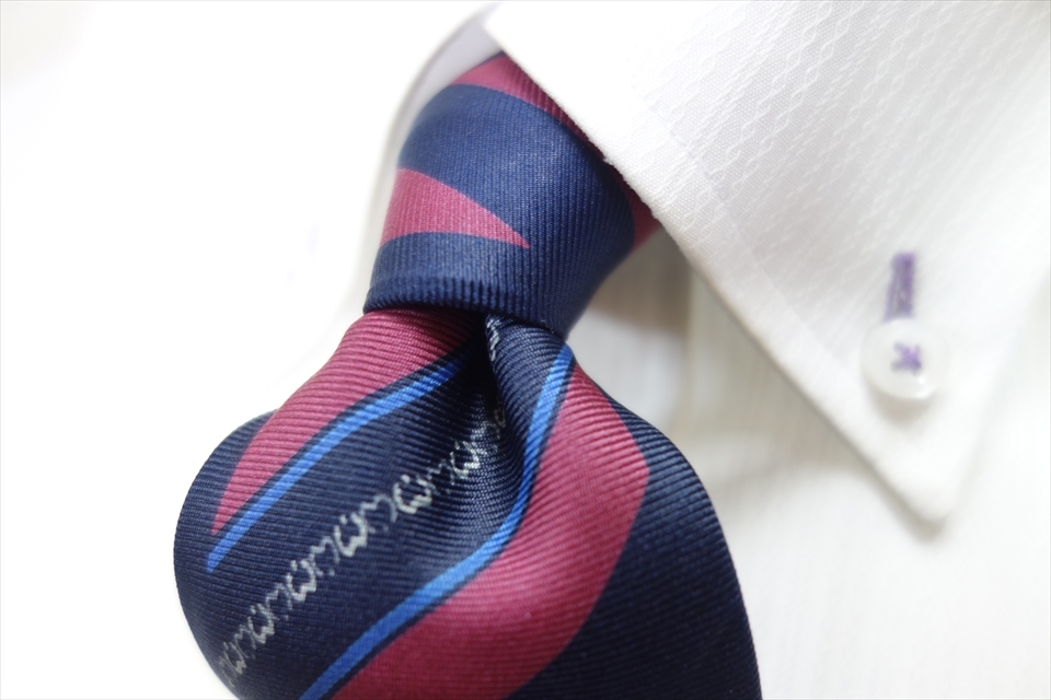 8706◆イタリア製 ミラショーン mila schon ストライプ柄 シルクネクタイ拍卖