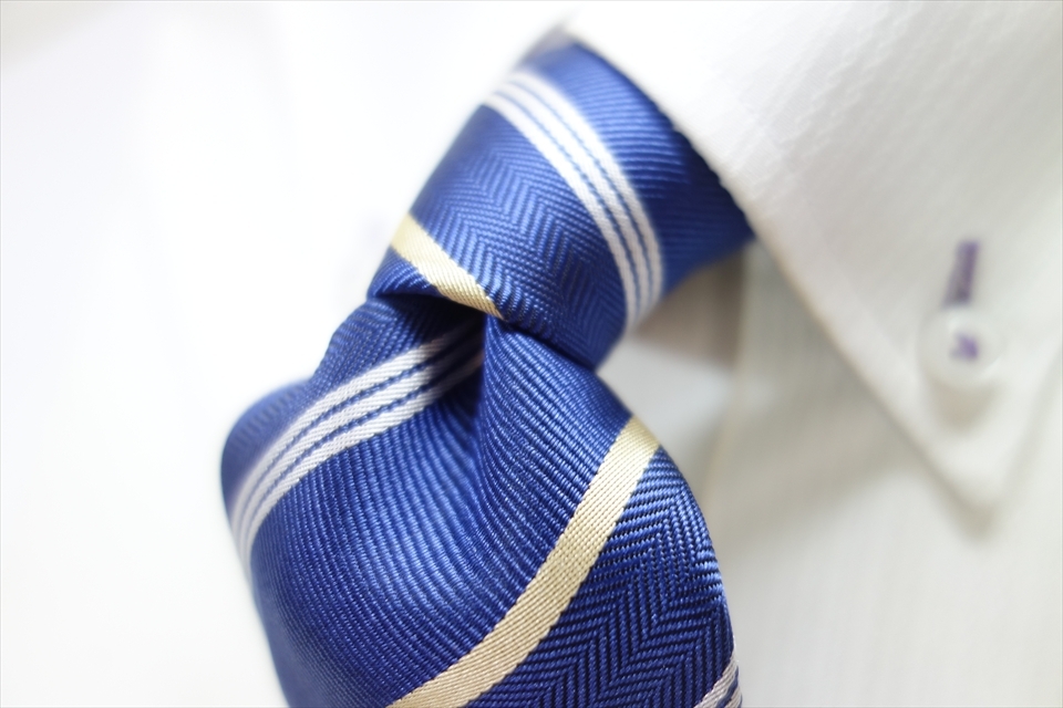 8727◆ブリックハウス BRICK HOUSE ストライプ柄 ネクタイ拍卖