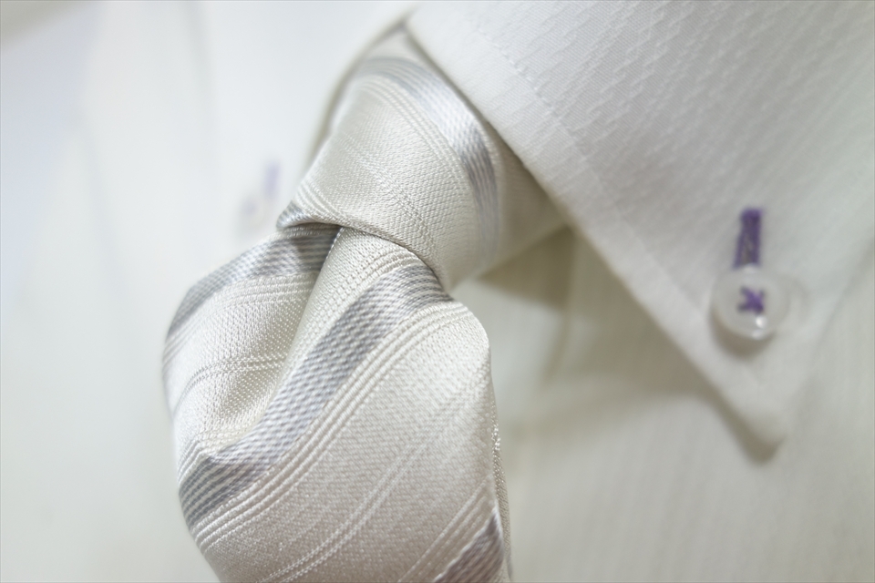 8749◆インティマージ INTIMAGE ストライプ柄 シルクネクタイ拍卖