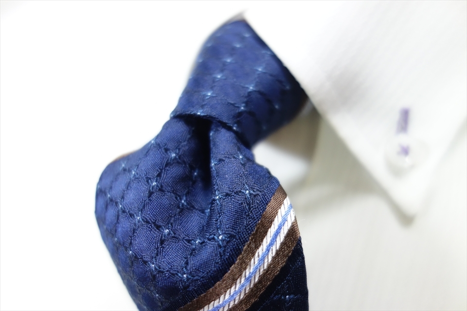 8818◆アクアスキュータム Aquascutum ストライプ&格子柄 シルクネクタイ拍卖