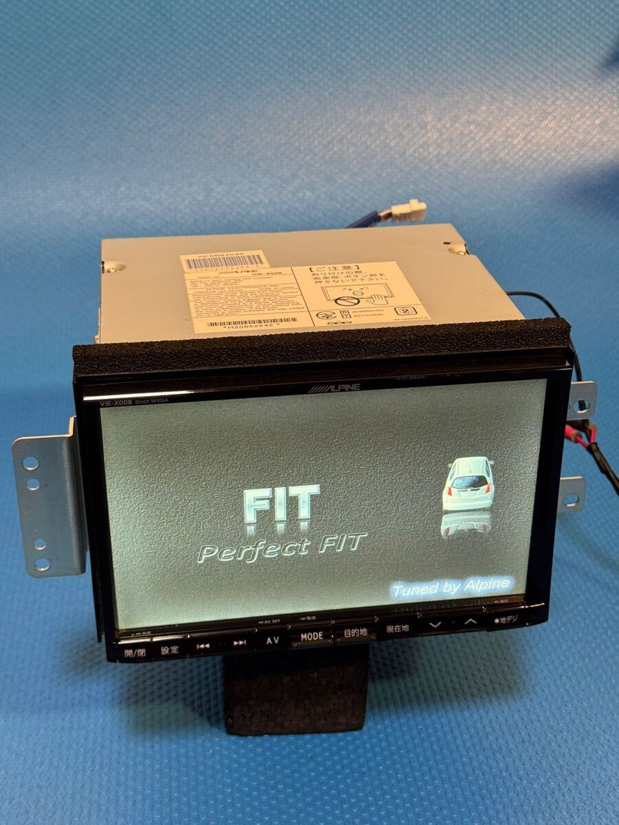 アルパイン VIE-X008 FIT メモリーナビ 8インチ 地デジ Bluetooth CD 地デジ拍卖