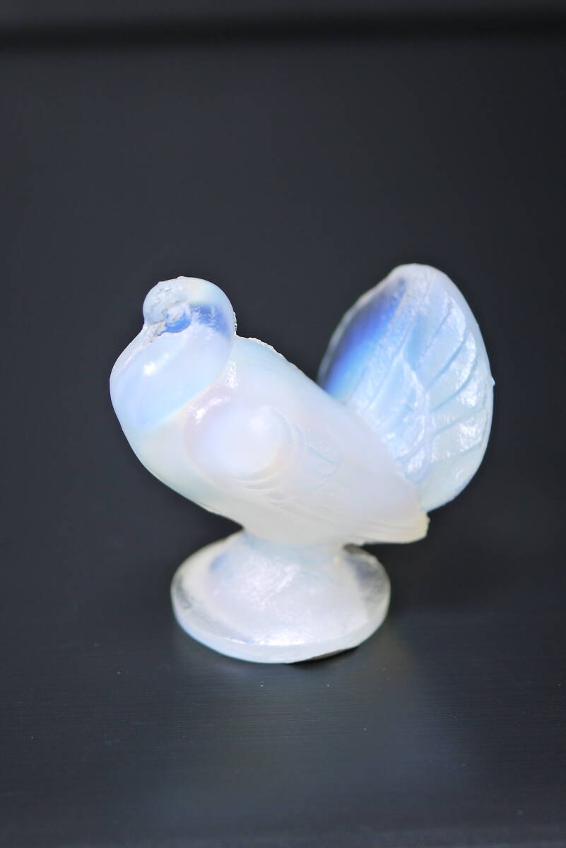 Sabino サビノ フランス オパールセント 七面鳥 鳥 ガラス ヴィンテージ拍卖