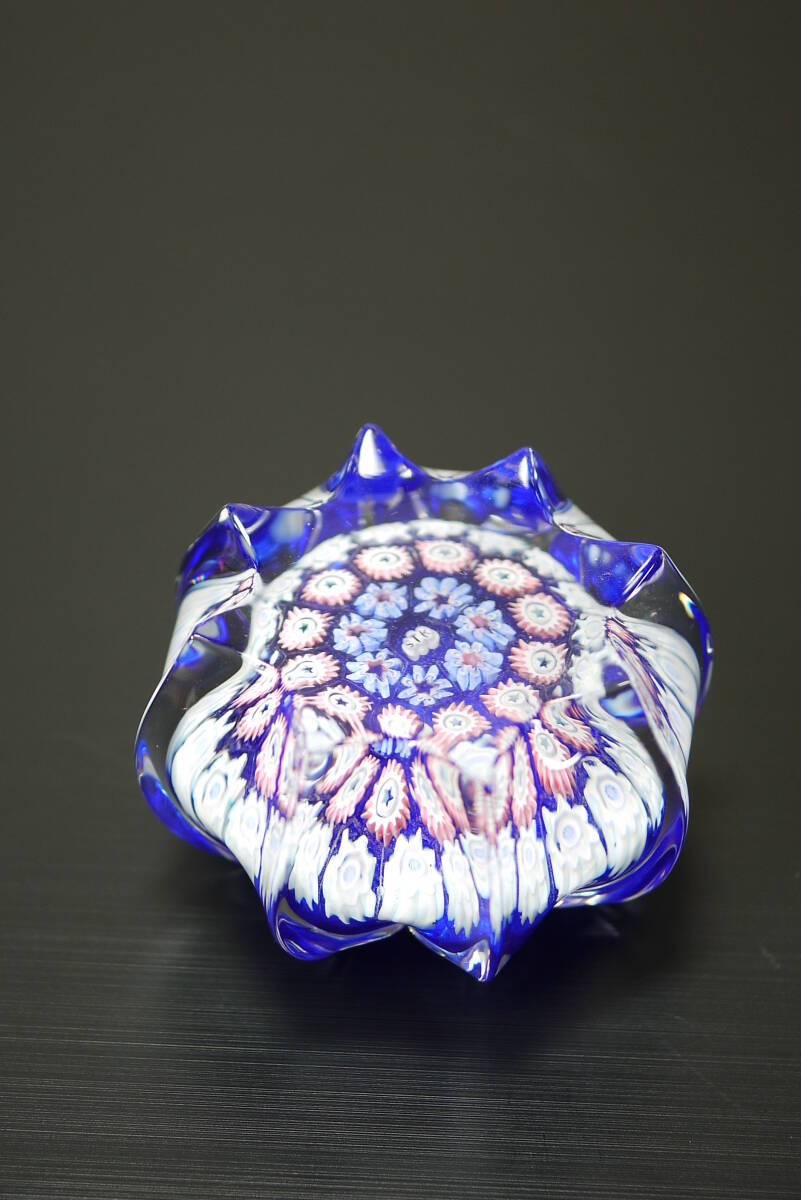 Perthshire ジョン・ディーコン John Deacons ペーパーウェイト ミルフィオリ フラワー コンプレックス パースシャー拍卖