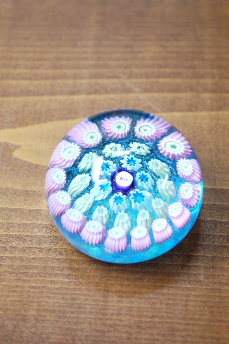 Perthshire ジョン・ディーコン John Deacons ペーパーウェイト ミルフィオリ コンプレックス パースシャー拍卖