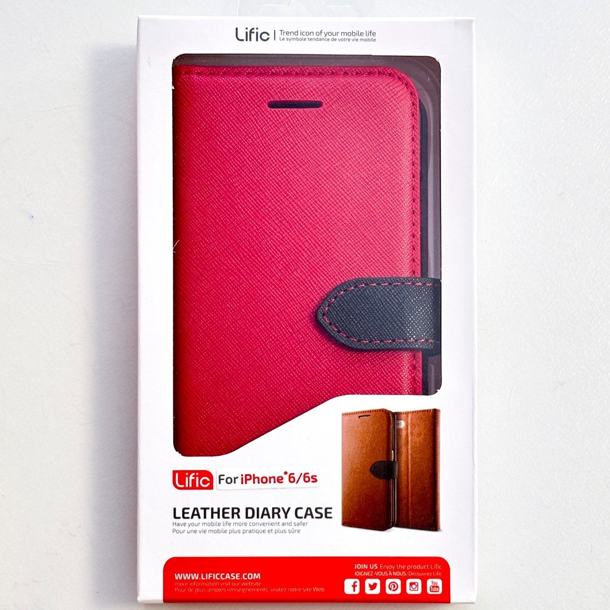 新品 訳あり SBK iPhone6 iPhone6s 手帳型 手帳 ケース レッド ブラック 在庫処分拍卖