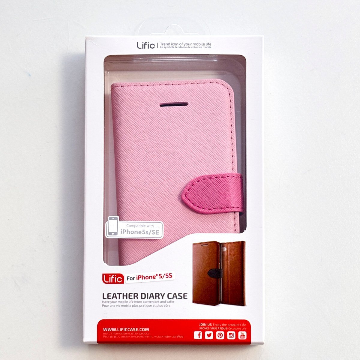 新品 訳あり SBK iPhone5 iPhone5s iPhoneSE 第1世代 手帳型 手帳 ケース ピンク ホットピンク ホットピンク 在庫処分拍卖