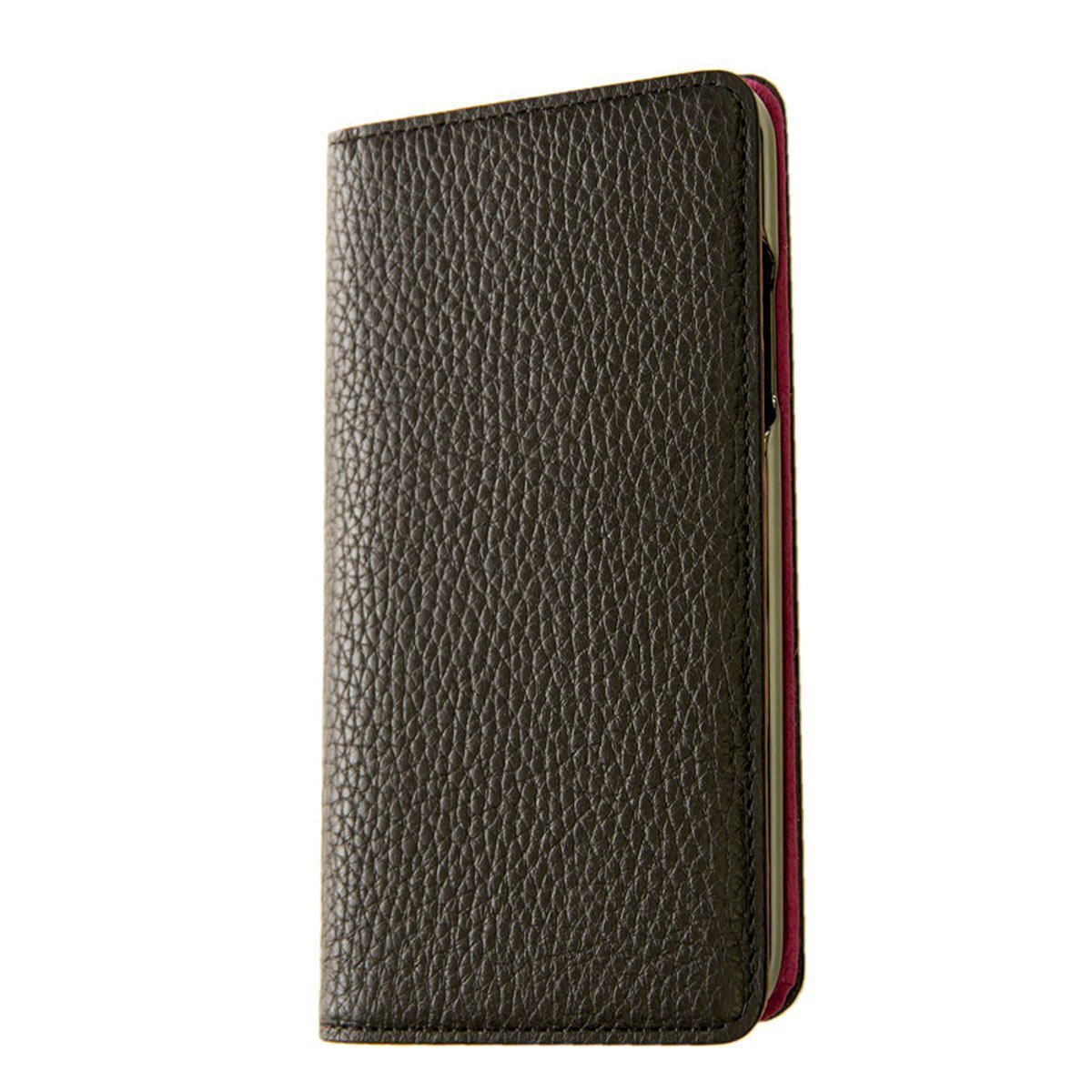 新品 訳あり iPhoneX iPhoneXS 高級 手帳型 イタリア産 本革 ケース お七 ブラック モーダマニア modamania拍卖