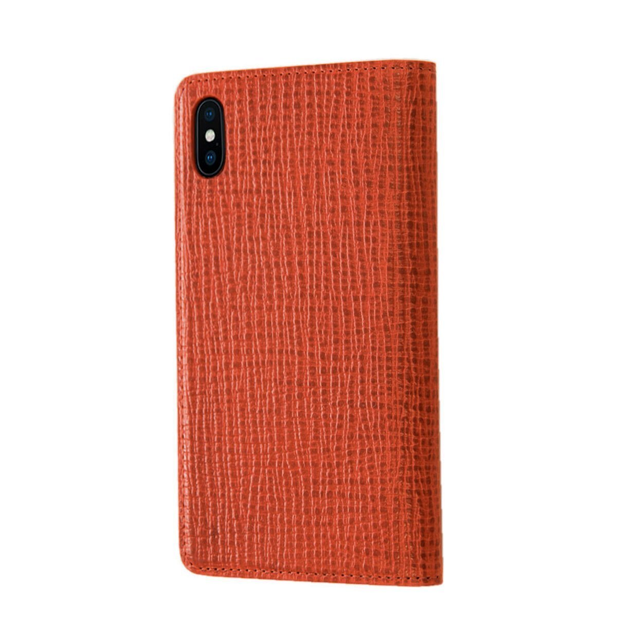 訳あり 新品 iPhoneX iPhoneXS 高級 本革 ケース ヴォーグ クランベリーレッド ブルー モーダマニア拍卖