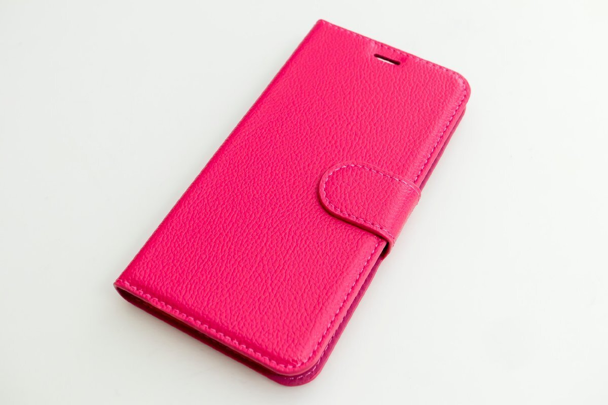 訳あり iPhone11Pro iPhone11 Pro 手帳 ケース 新品 合皮 ローズレッド LZR003拍卖