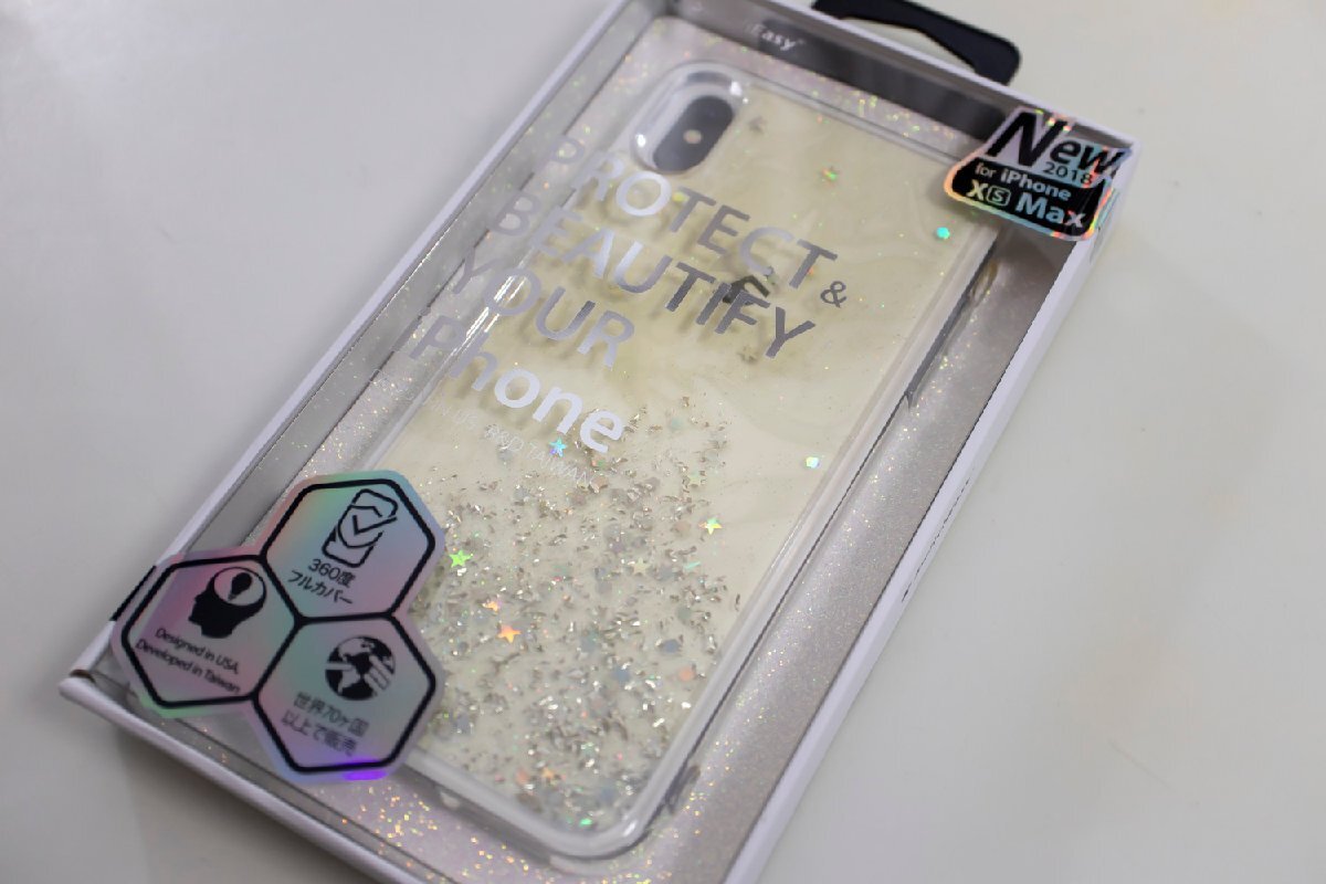 訳あり Starfield iPhoneXSMax ケース カバー ウルトラクリア クリアケース きらきら キラキラ シリコン 衝撃吸収拍卖