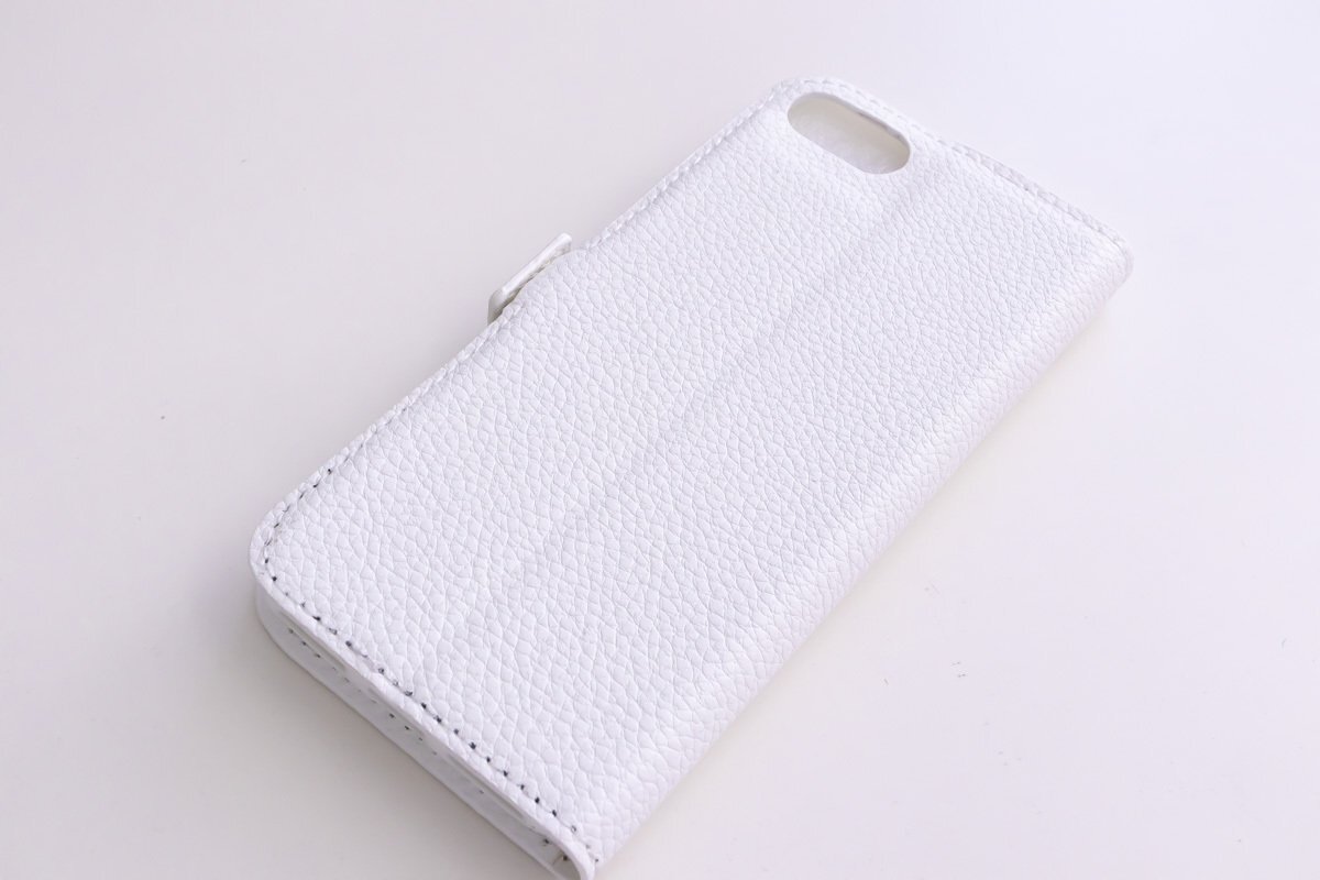 訳あり 新品 iPhone7 iPhone8 iPhoneSE 第3世代 第2世代 ケース 手帳型 ホワイト LZR006拍卖