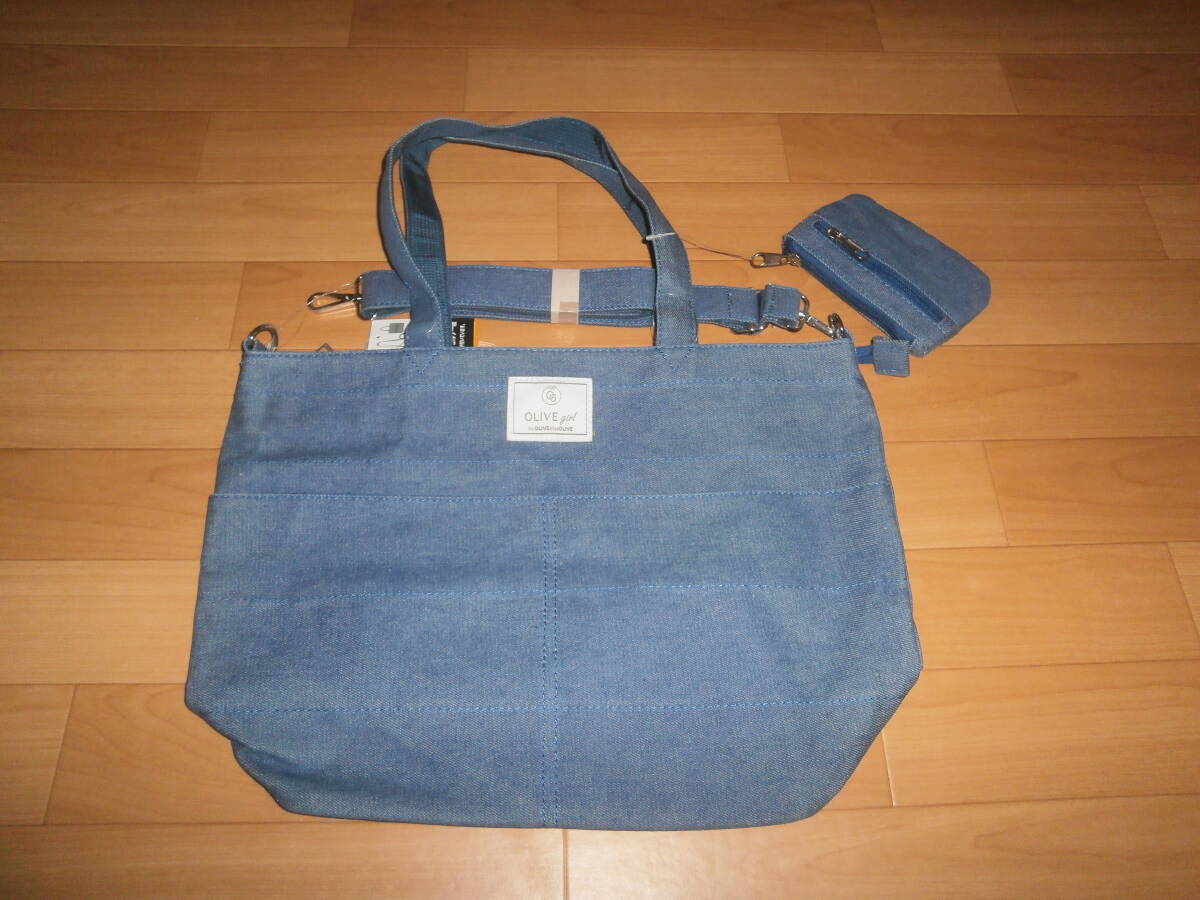 即決★新品タグ付★OLIVE girl オリーブガール★トートバッグ★◆★トートバック★ショルダーバッグ ショルダーバック★OLIVEdesOLIVE★拍卖