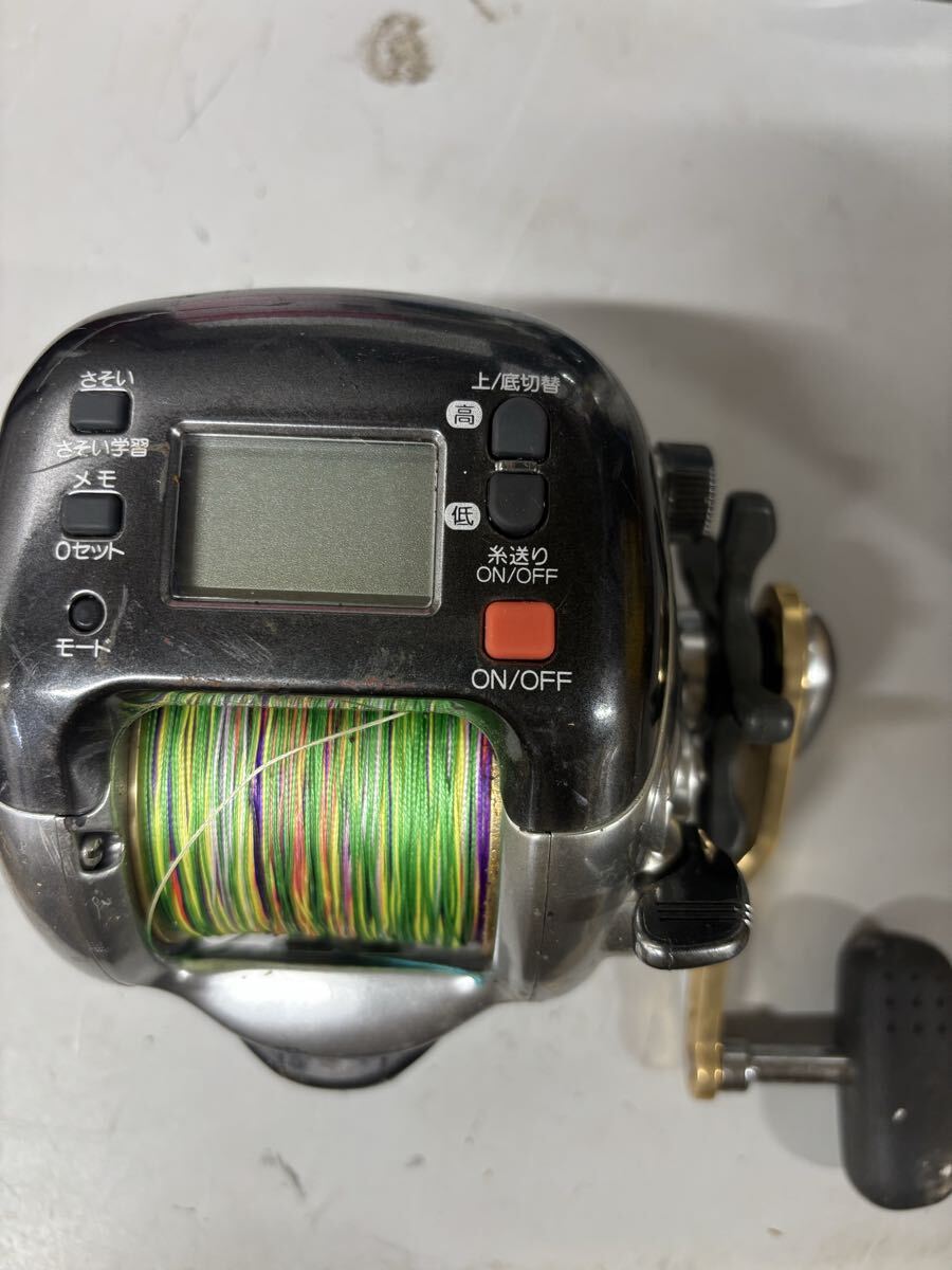 現状品】SHIMANO シマノ 電動リール 3000XH カウンター付き 通電未確認拍卖