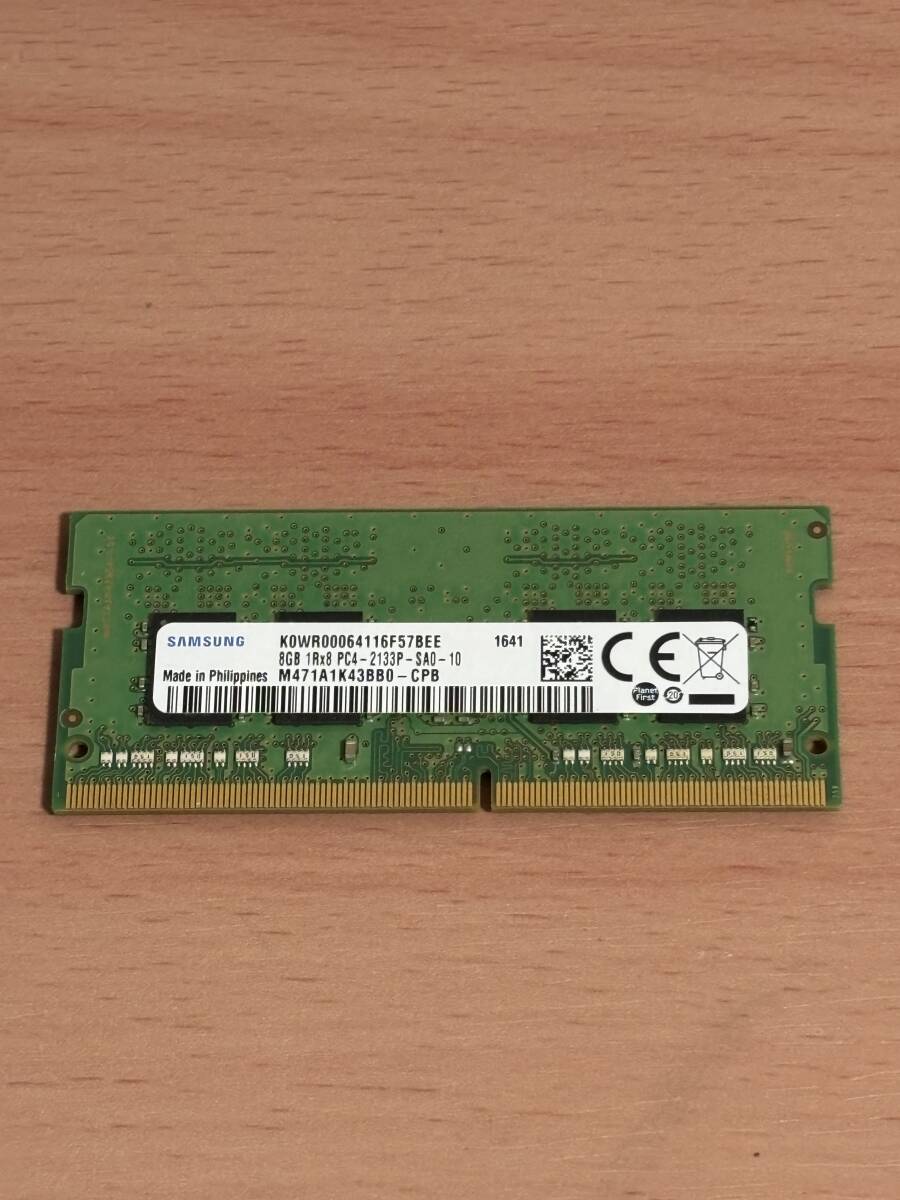 【送料無料】SAMSUNG M471A1K43BB0-CPB 8GB PC4-2133P拍卖