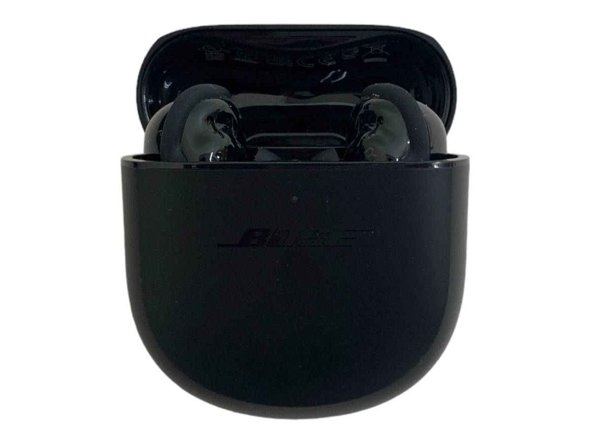 BOSE (ボーズ) QuietComfort Earbuds II ワイヤレスイヤホン ノイズキャンセリング機能 シリコン製イヤーチップ ブラック 家電/004拍卖