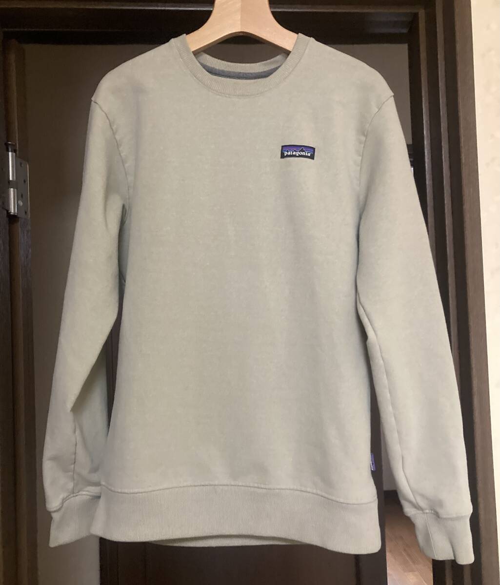 Patagonia パタゴニア 長袖 アウター スウェット Sサイズ シンプルロゴ!拍卖
