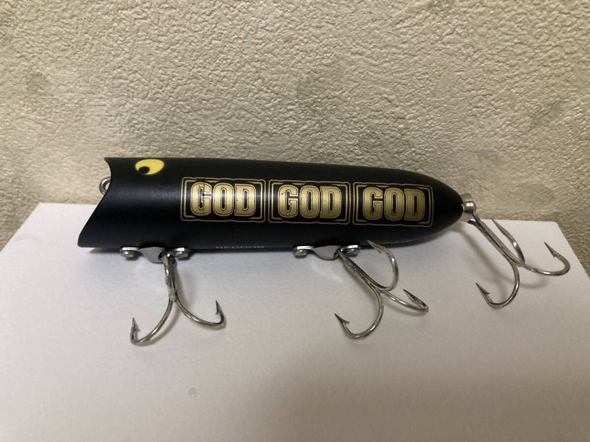 ☆レア☆ ユニバーサル GOD 限定品 HEDDON LUCKY13 ヘドン ラッキー13 ブラック!拍卖
