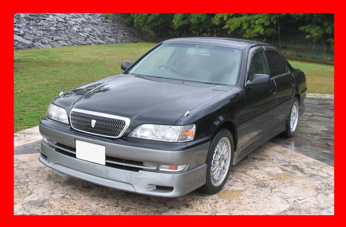 トヨタ★100クレスタ・後期型/フロントハーフスポイラー・新品未塗装!拍卖