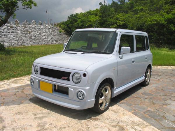 スズキ/ラパンSS・HE21S・前期用 ハーフエアロ3点キット新品未塗装!拍卖