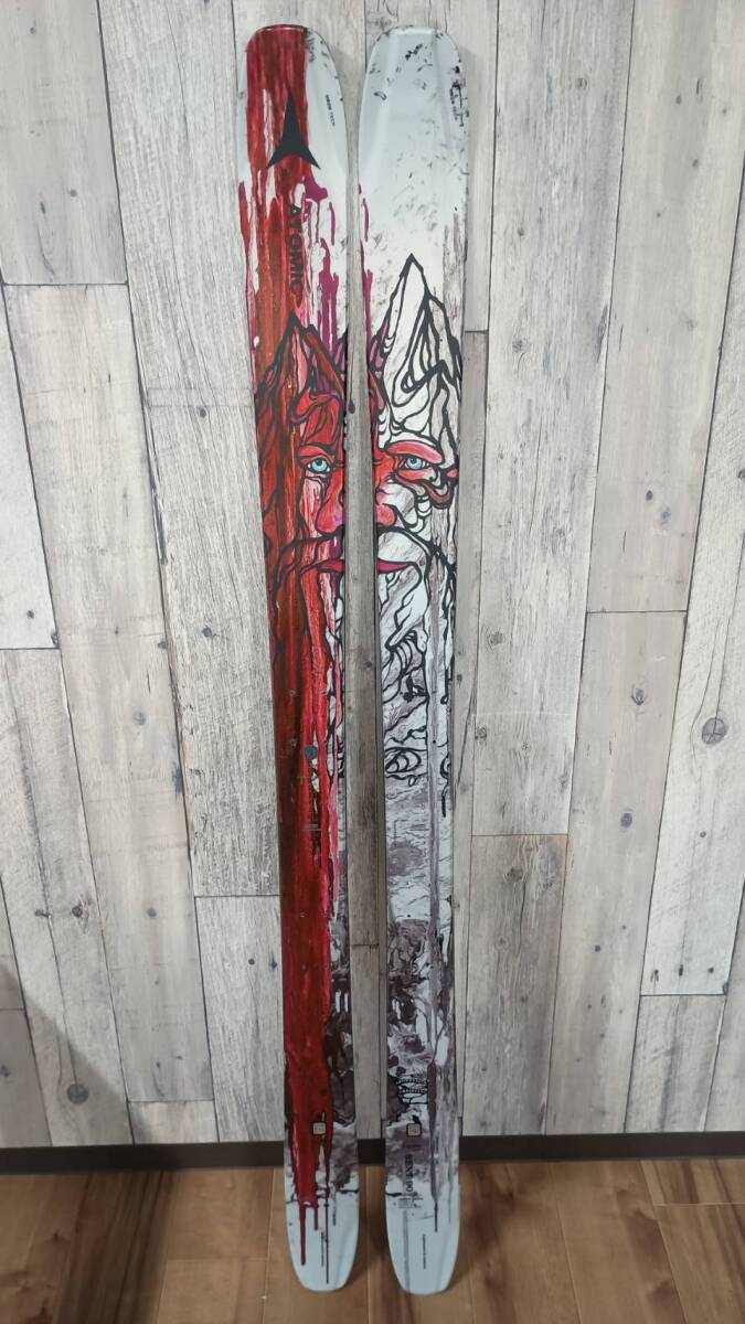 ATOMIC 23/24 BENT 90 166cm 板のみ 傷アリ(トップの縁に欠け) 両板にビンディング取り付け穴あり 未使用品 JF02 拍卖