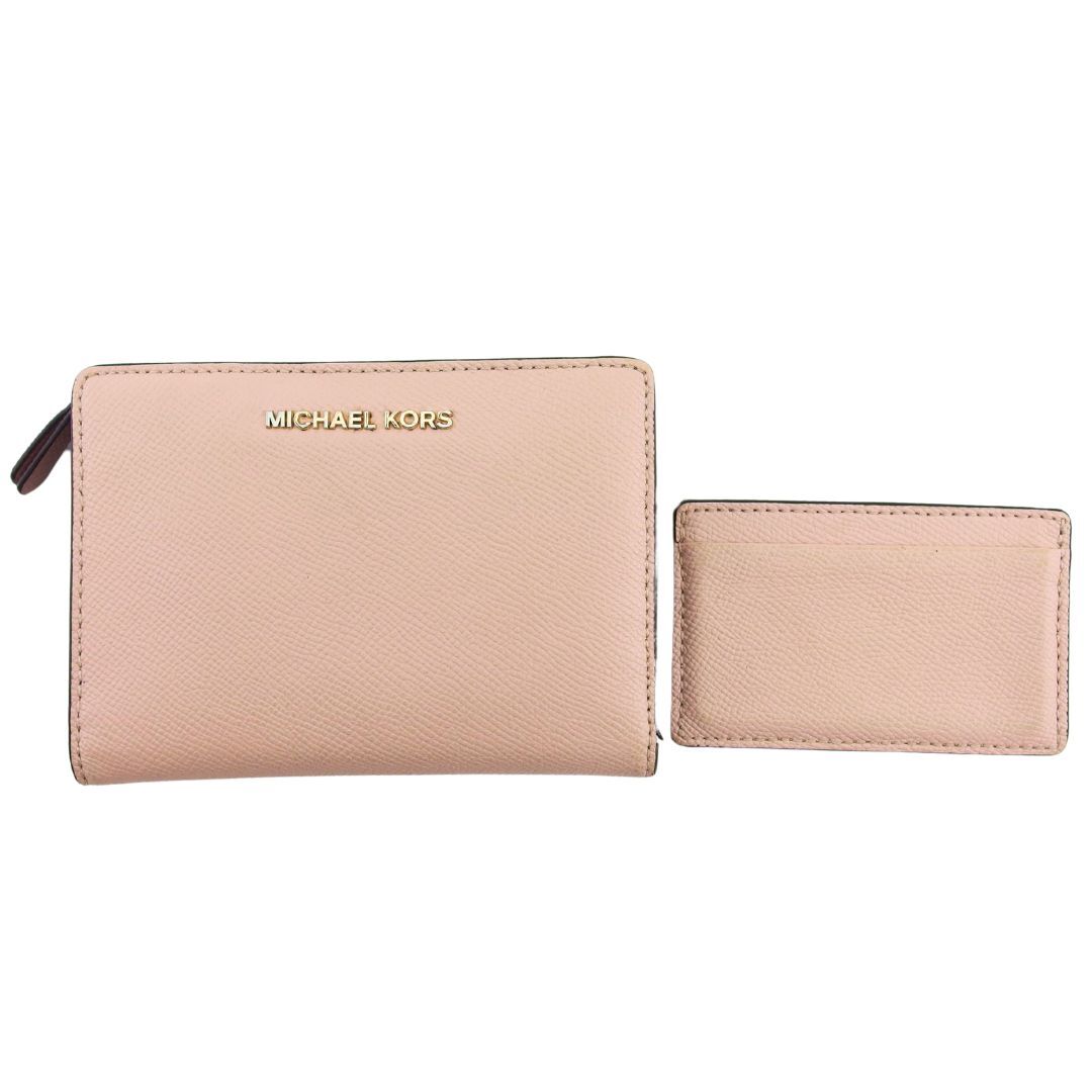 マイケルコース Michael Kors 長財布 ピンク×ゴールド レディース 中古拍卖
