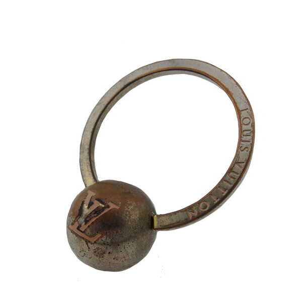 【30%OFFクーポン】ルイ・ヴィトン LOUIS VUITTON キーリング シルバー×ピンク レディース 中古拍卖