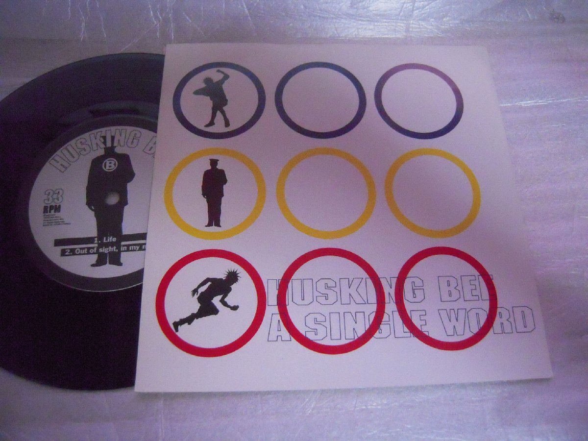 【インディーズ7】「HUSKING BEE/A SINGLE WORD」PIZZA OF DEATH拍卖