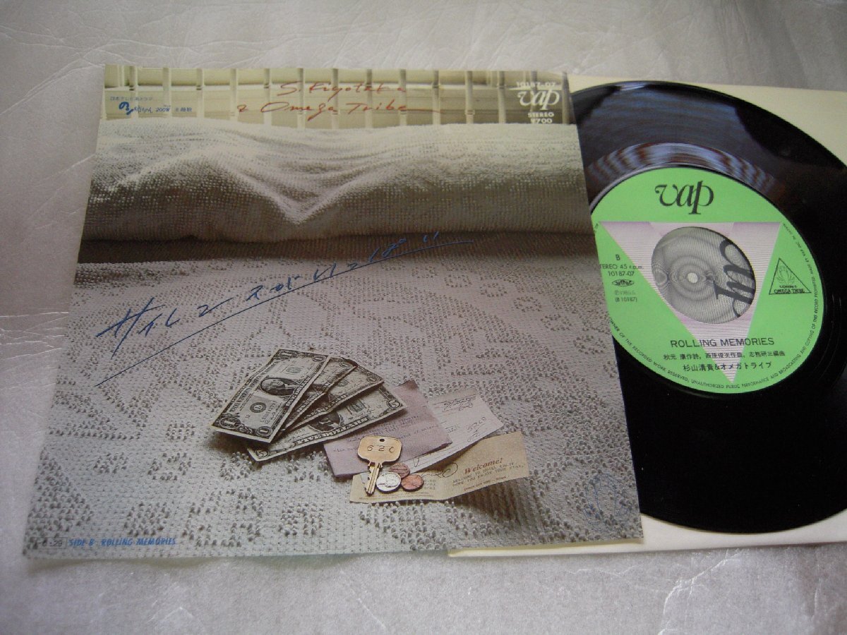 【シングル】「S.KIYOTAKA & OMEGA TRIBE/サイレンスがいっぱい」バップ拍卖