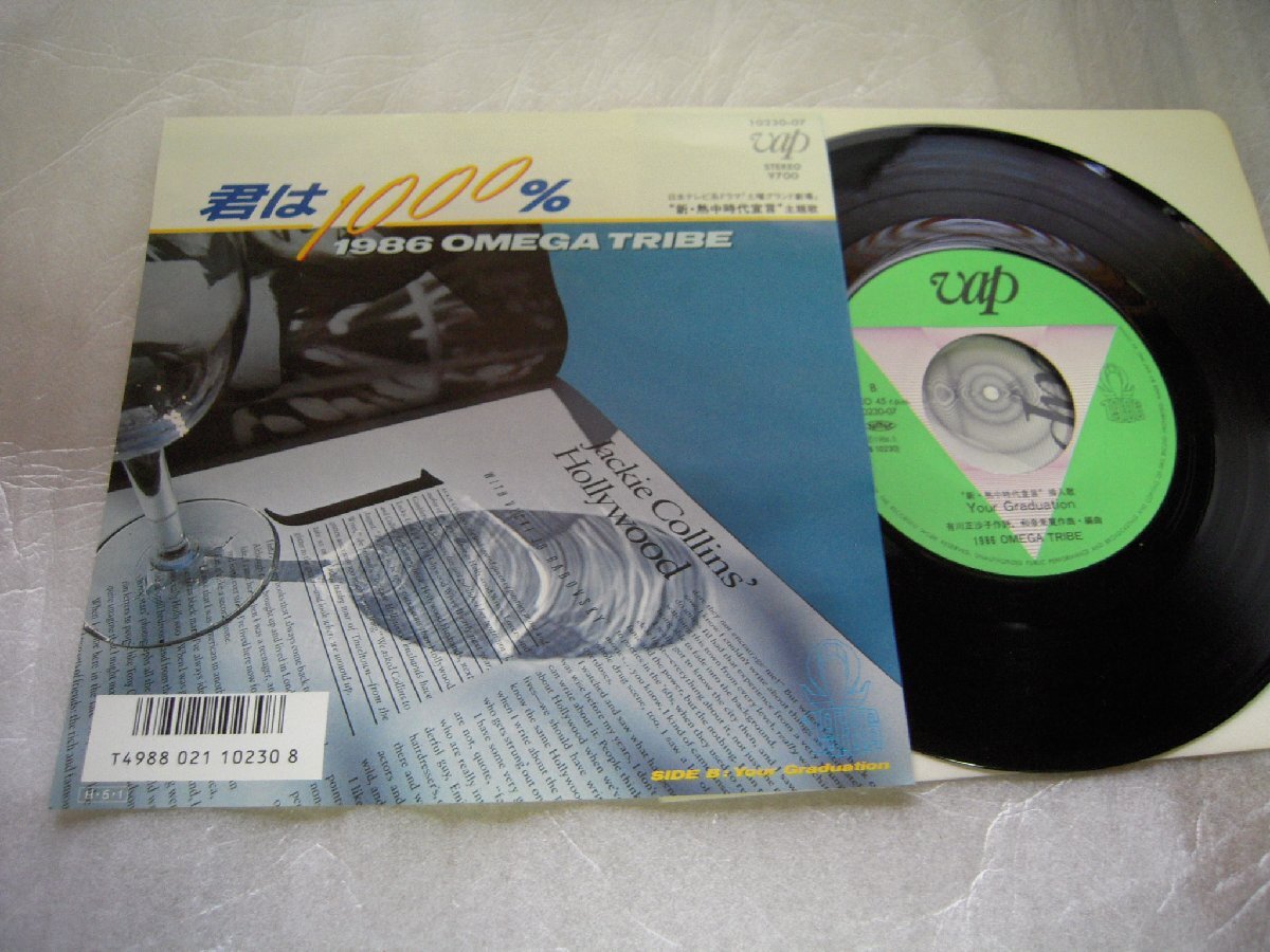 【シングル】「1986 OMEGA TRIBE/君は1000%」バップ拍卖