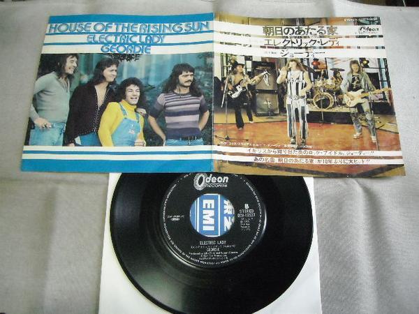 【シングル】「ジョーディー/朝日のあたる家」東芝拍卖