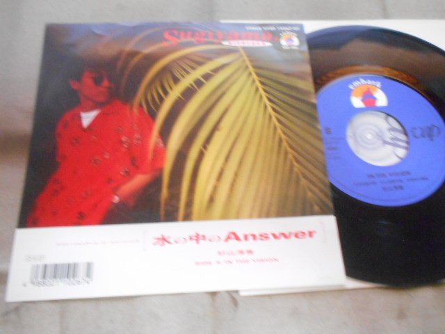 【シングル】「杉山清貴/水の中のnswer」バップ拍卖