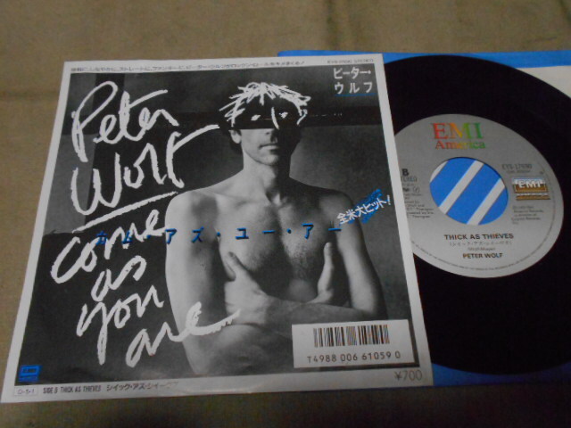 【シングル】「ピーター・ウルフ/カム・アズ・ユー・アー」東芝拍卖