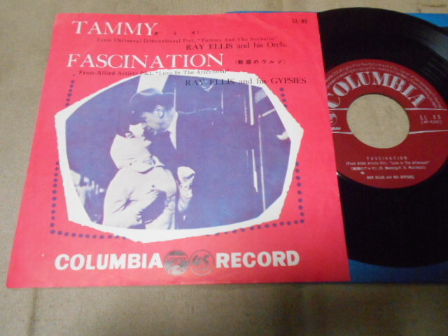 【シングル】「レイ・エリス楽団/タミイ」コロムビア拍卖