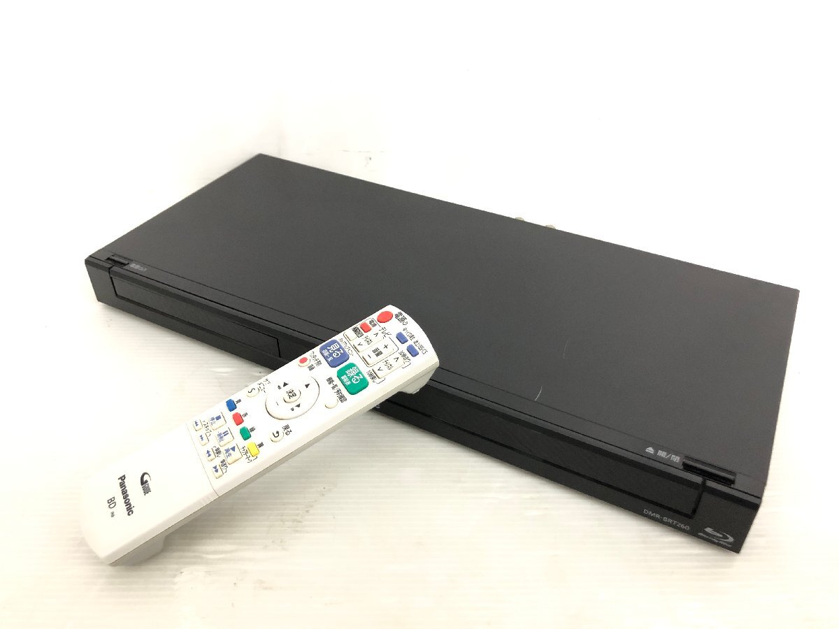 パナソニック Panasonic ディーガ DIGA HDD/BDレコーダー ブルーレイレコーダー 500GB リモコン付 DMR-BRT260 2014年製 T10019拍卖