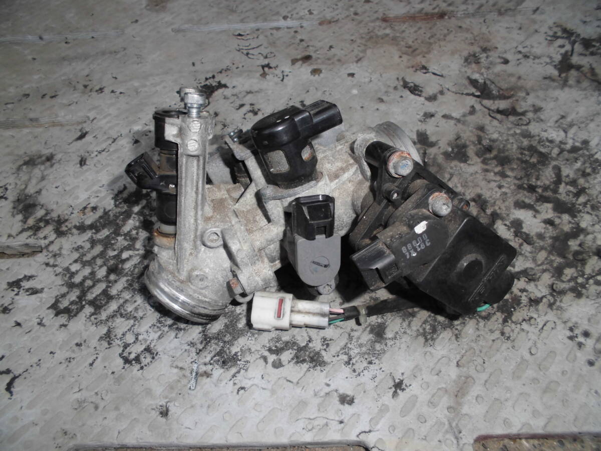 スカイウェイブ CJ46A インジェクション スロットルボディ 補器類付き拍卖