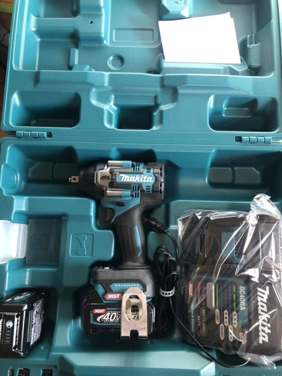 マキタ 充電式インパクトレンチ TW007GRDX 40V2.5Ah 未使用品拍卖