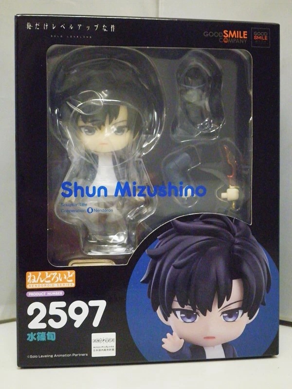 未開封品 俺だけレベルアップな件 ねんどろいど 2597 水篠 旬 アクションフィギュア / グッドスマイルカンパニー グッスマ 俺レベ拍卖