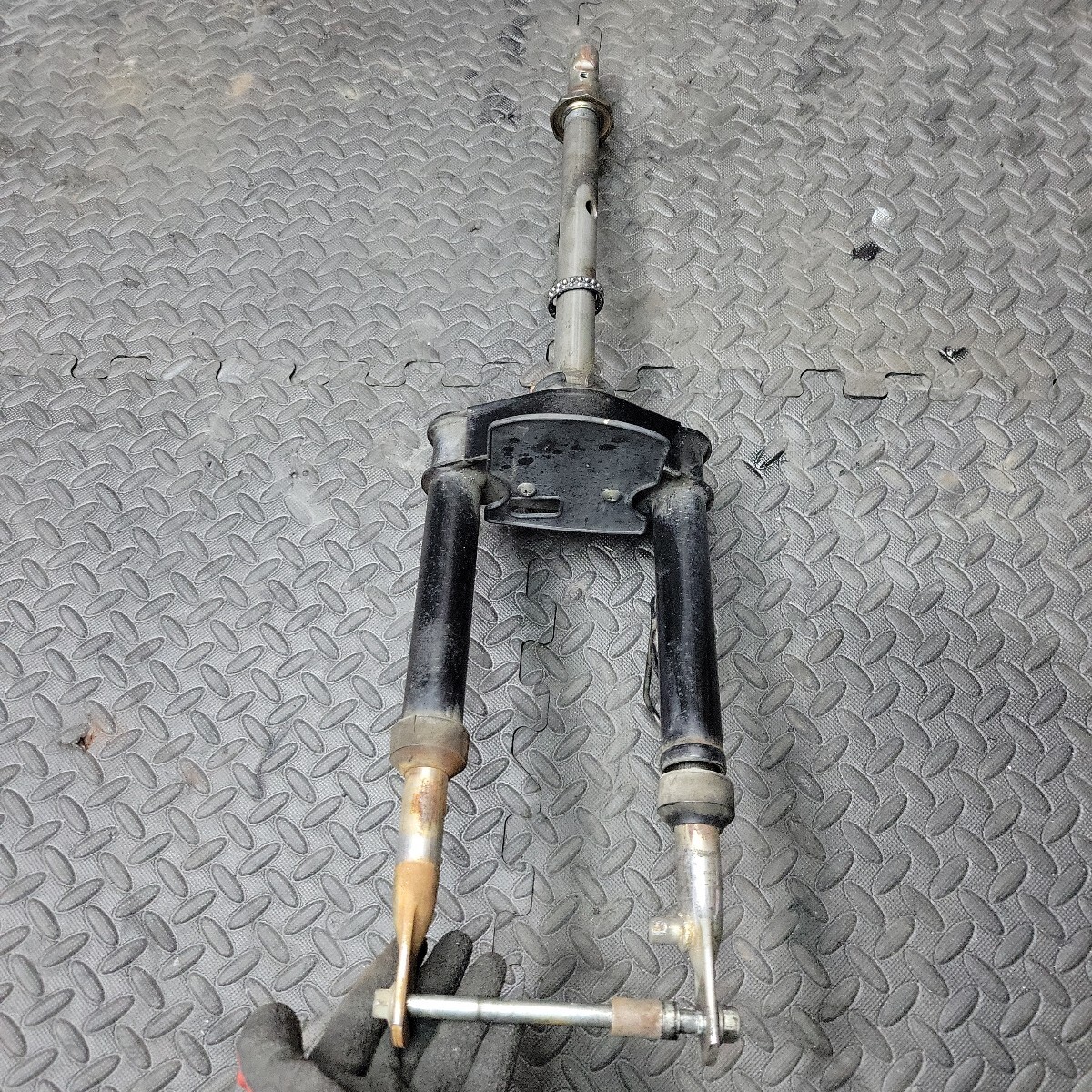 スズキ レッツ2 CA1PA フロントフォーク 拍卖