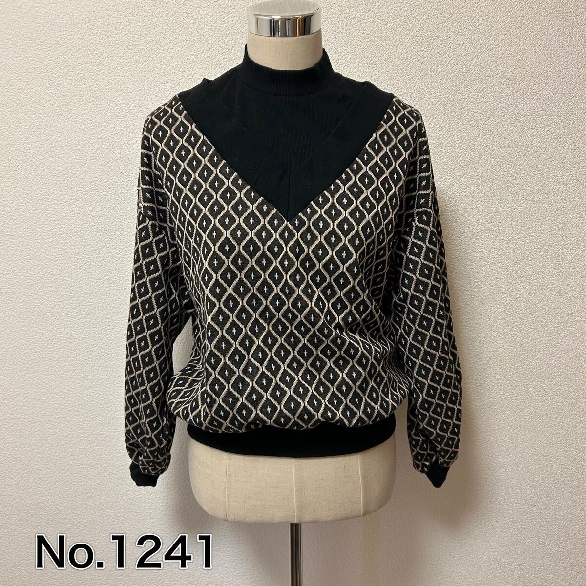 送料無料 匿名配送 長袖 ニット拍卖