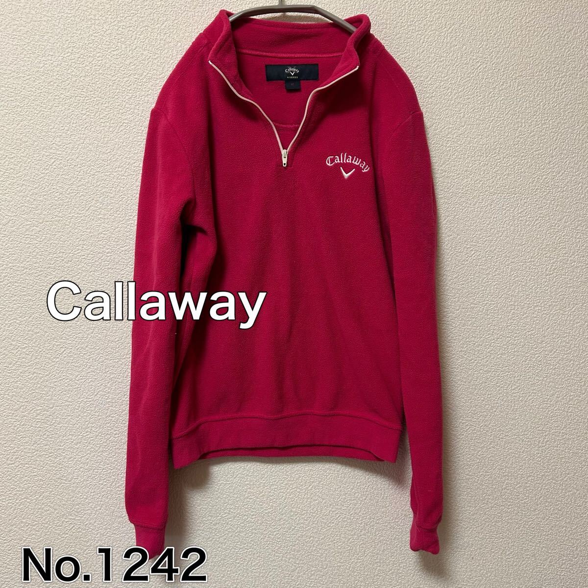 送料無料 匿名配送 Callaway キャロウェイ ハーフジップゴルフウェア拍卖