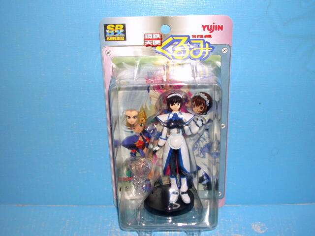 8107 未開封 ユージン SRDX 鋼鉄天使くるみ サキ デフォルメカリンカ付き 彩色済みフィギュア 介錯 角川書店 ポニーキャニオン拍卖