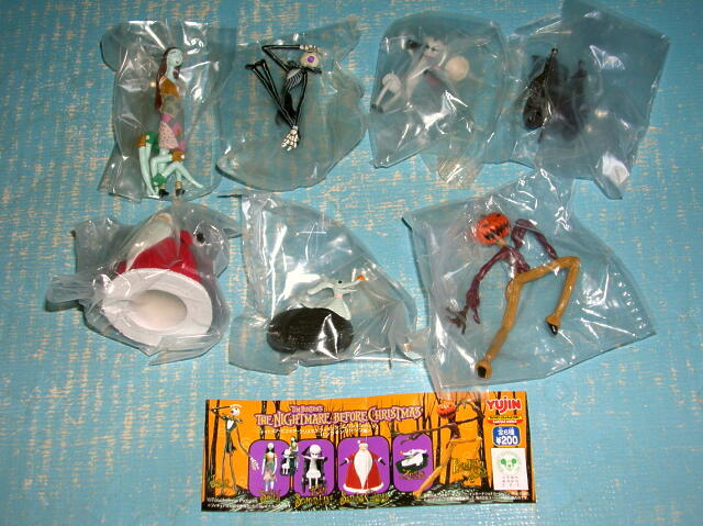 8185新品ユージン ナイトメア・ビフォア・クリスマス・フィギュアコレクション・パート3 ~パンプキンジャック編~ 全6種 サリー ゼロ拍卖