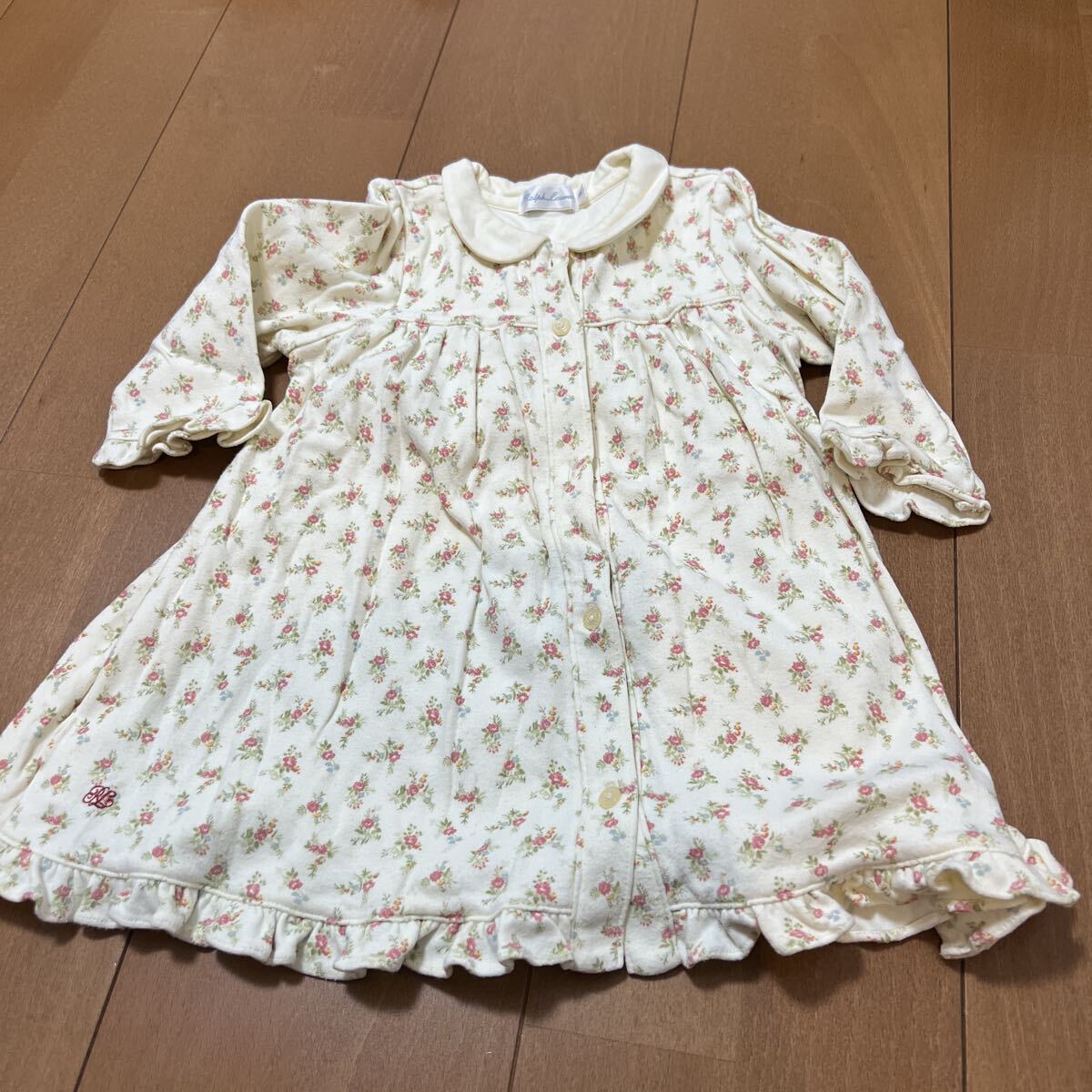 ラルフローレン Ralph Lauren●ワンピース●花柄●80●女の子●長袖ワンピース●拍卖