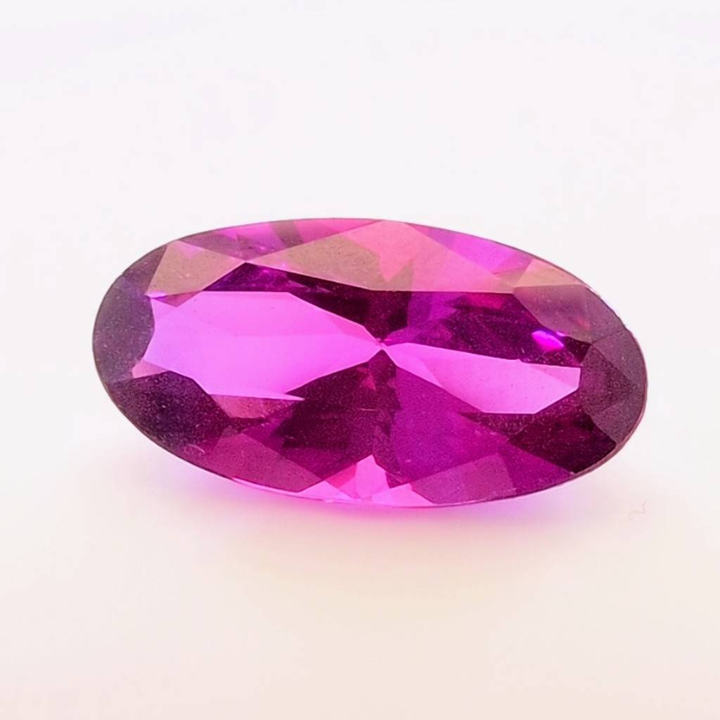 z/z/z/Y104-602/【幕張】合成サファイア ルース 裸石 1粒 9.20ct パープル 日宝協ソーティング付き拍卖